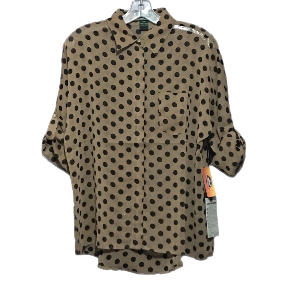 2OH Polka Dot Shirt Blouse
